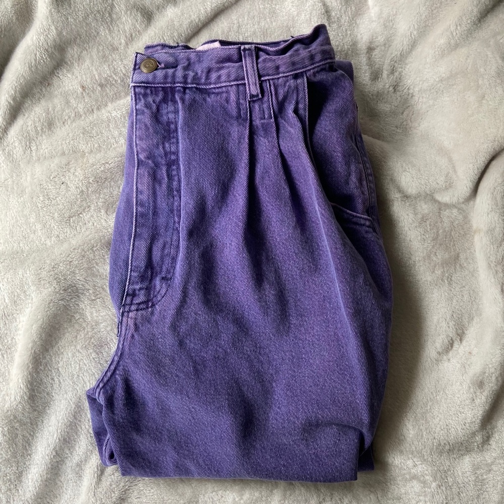 PURPLE VINTAGE MOM JEANS